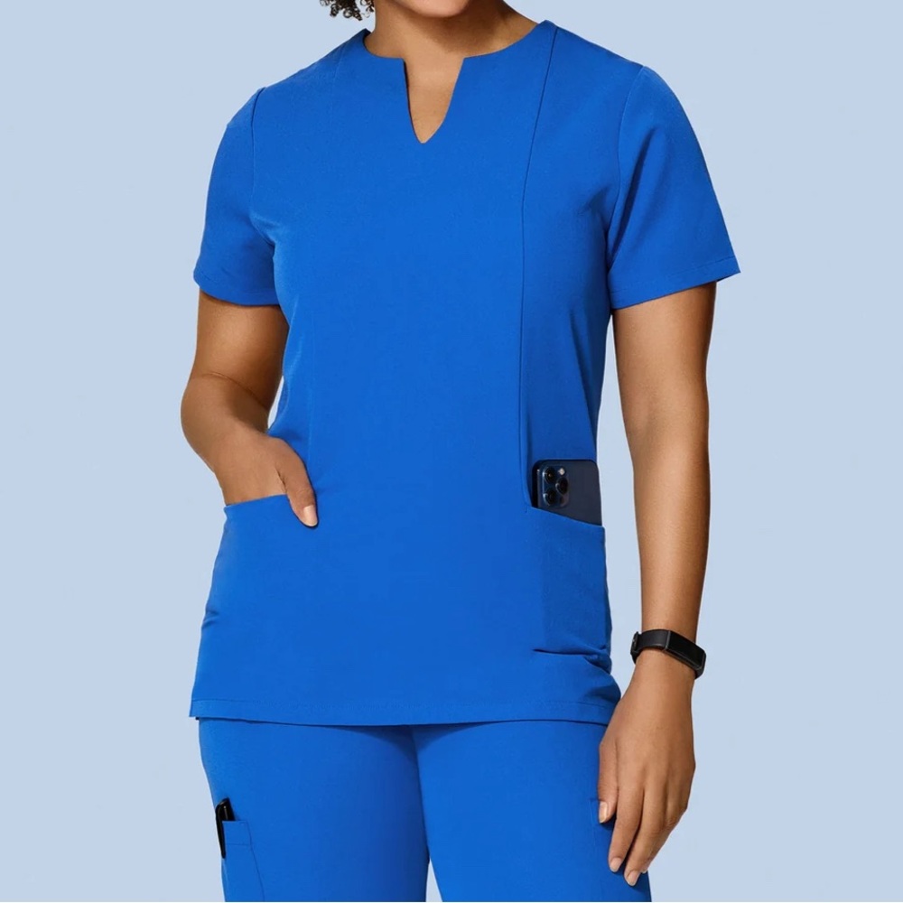 Mandala Scrub Top